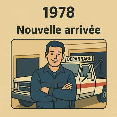 Dépannage Saint-Jean en 1978